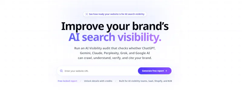 AI VISIBILITY screenshot 1