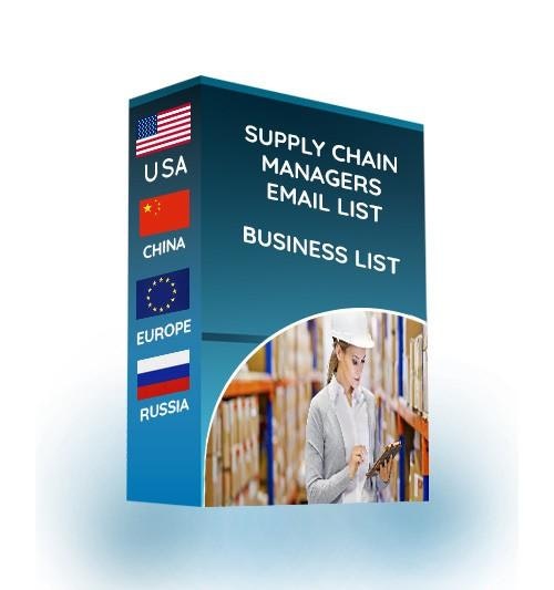 Supply Chain Managers Email List