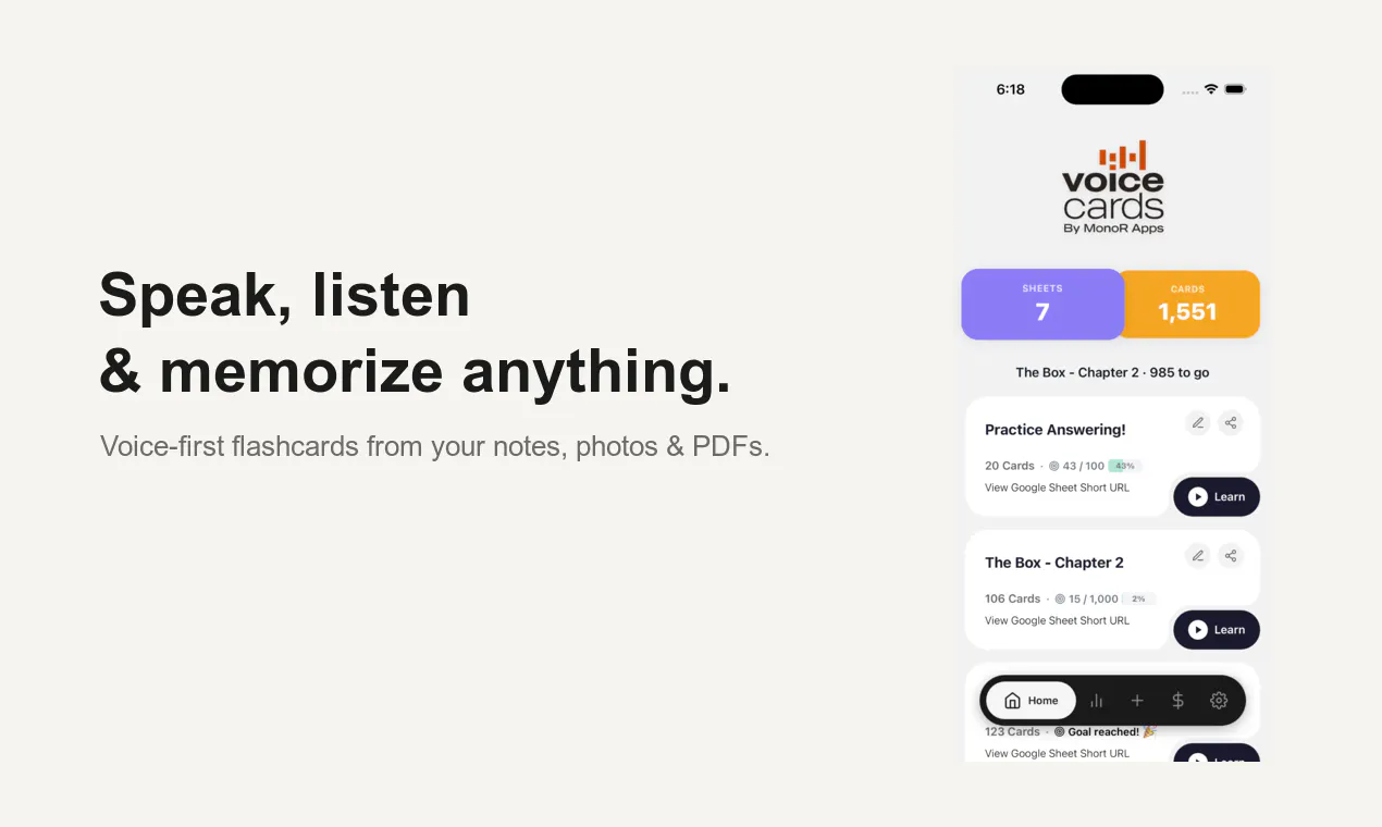 VoiceCards gallery image