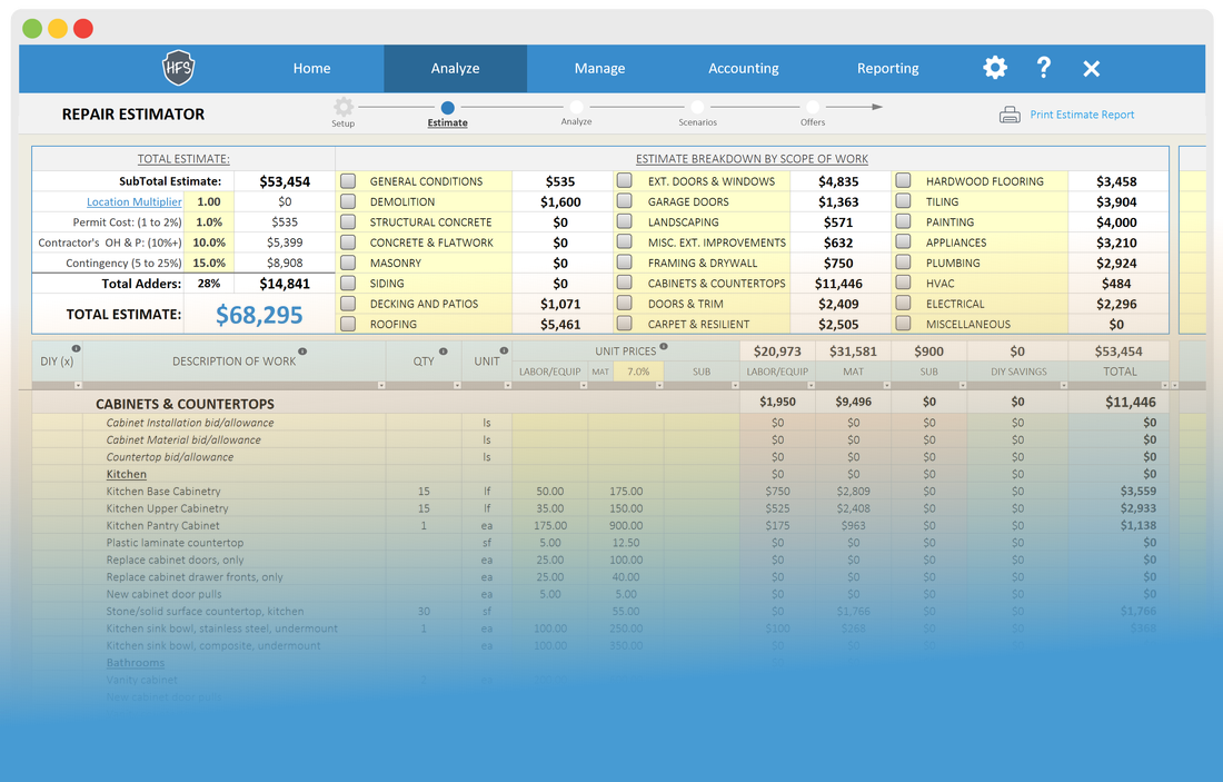 House Flipping Spreadsheet gallery image