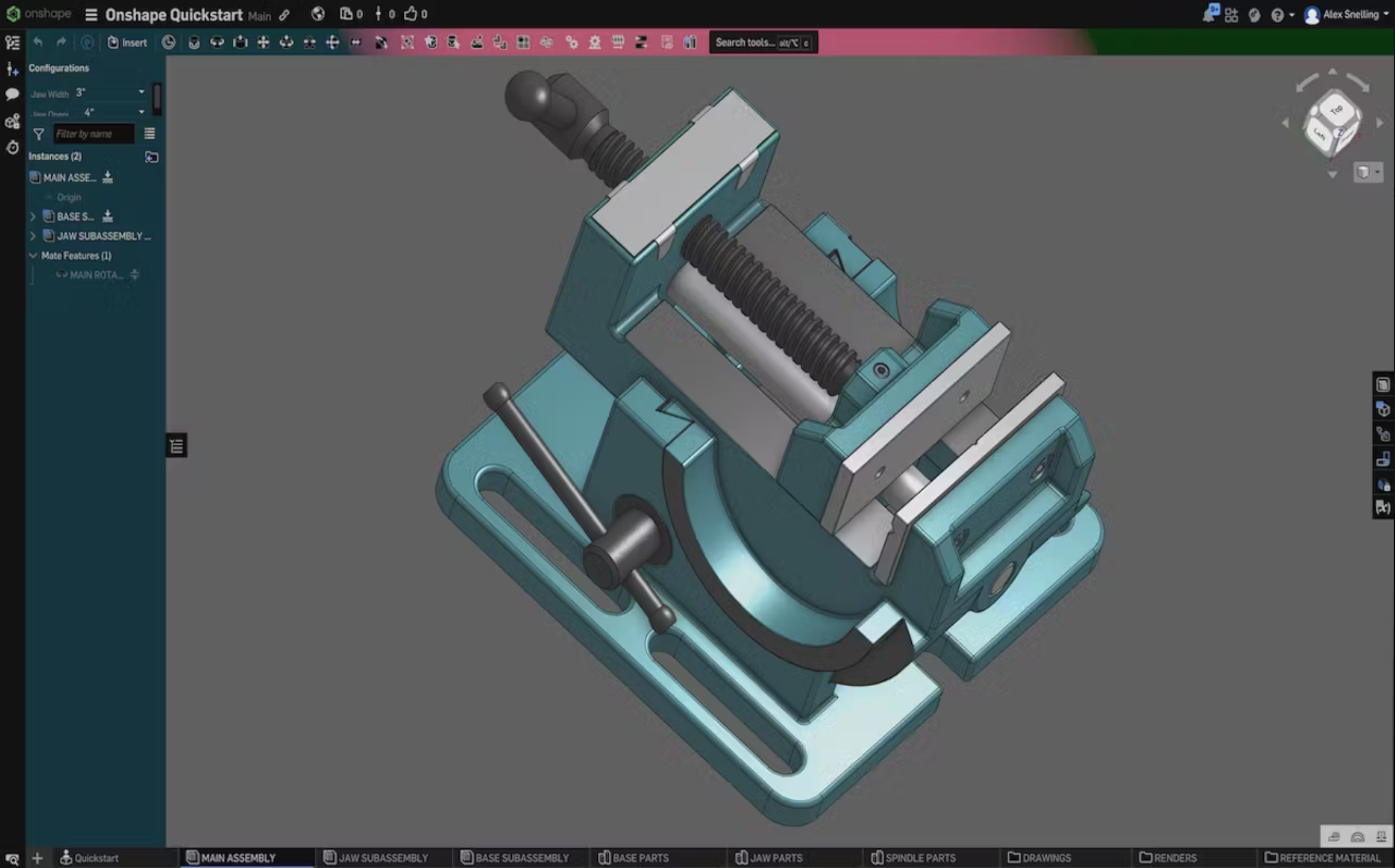 Onshape Dark Mode gallery image