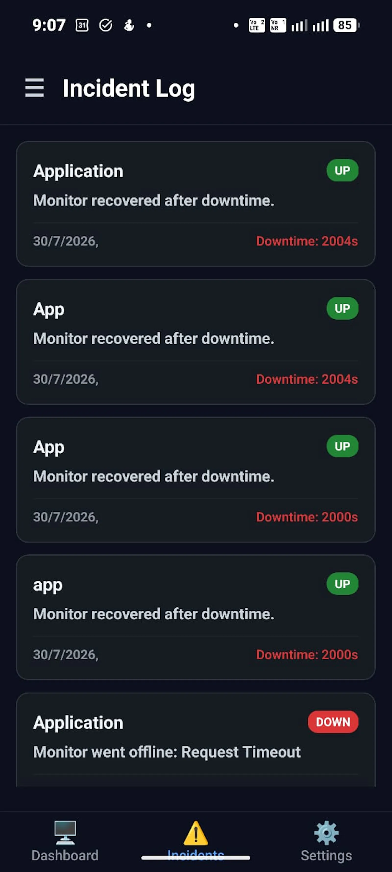 UptimeBunny screenshot 6