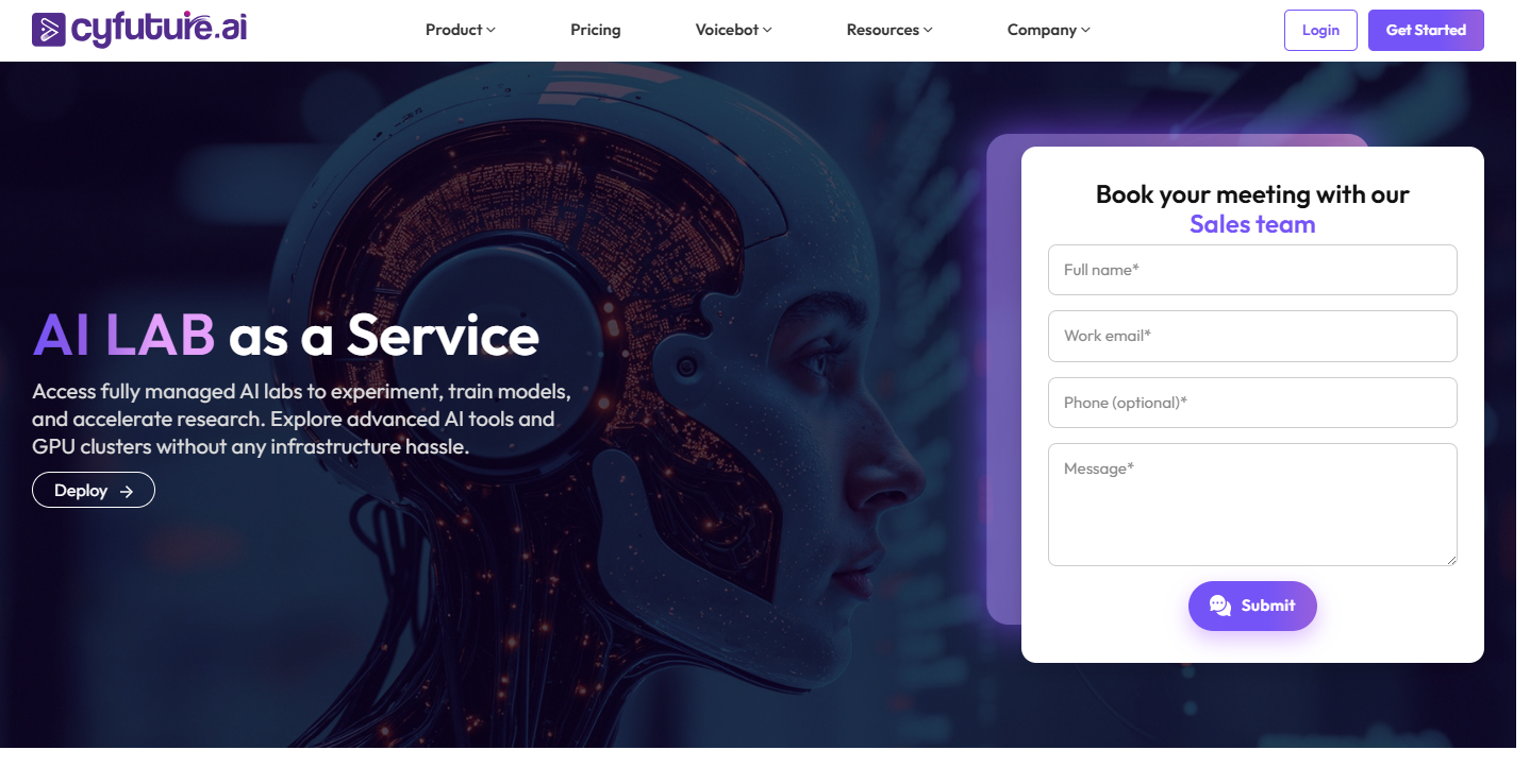 AI Lab as a Service gallery image
