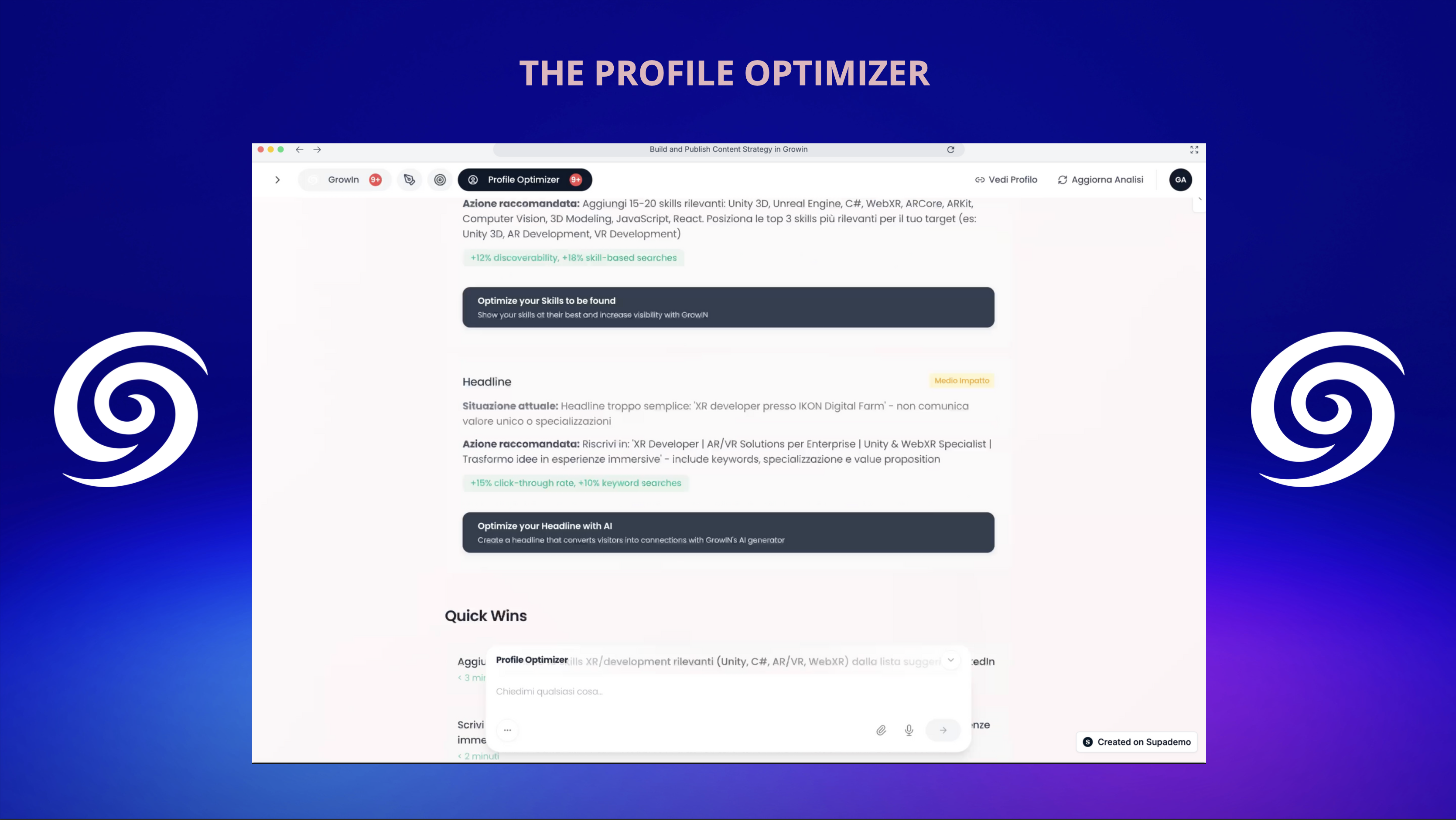 GrowIN - AI Linkedin Consultant gallery image