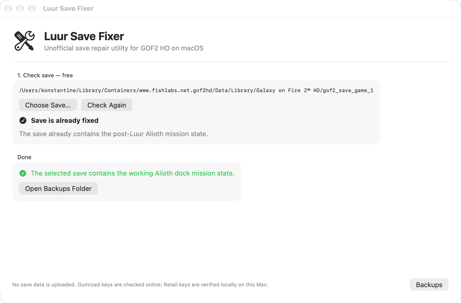Fix GOF2 Luur black screen on Mac gallery image
