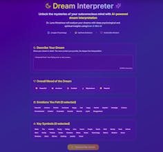 Tarot card game & dream interpreter gallery image