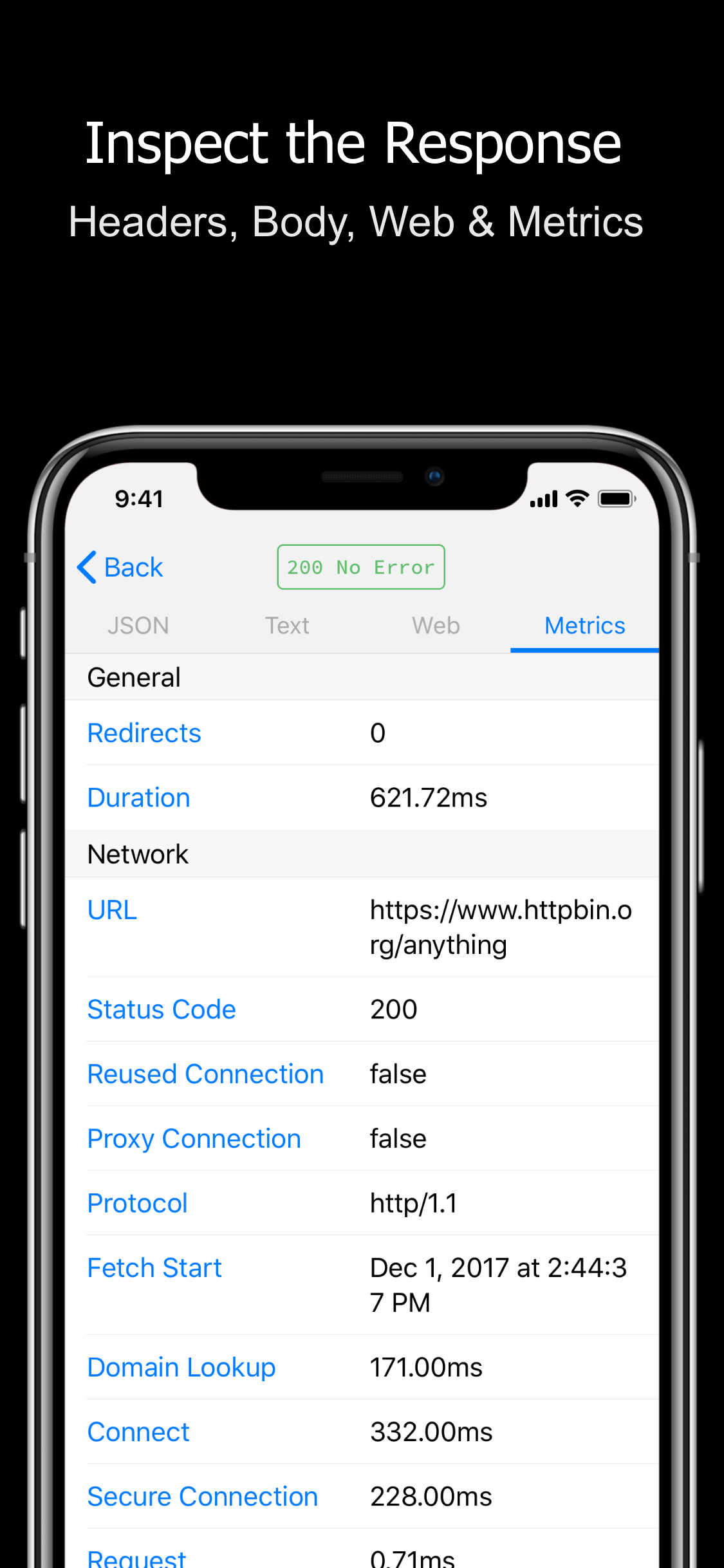 Rest – HTTP API Client for iOS gallery image