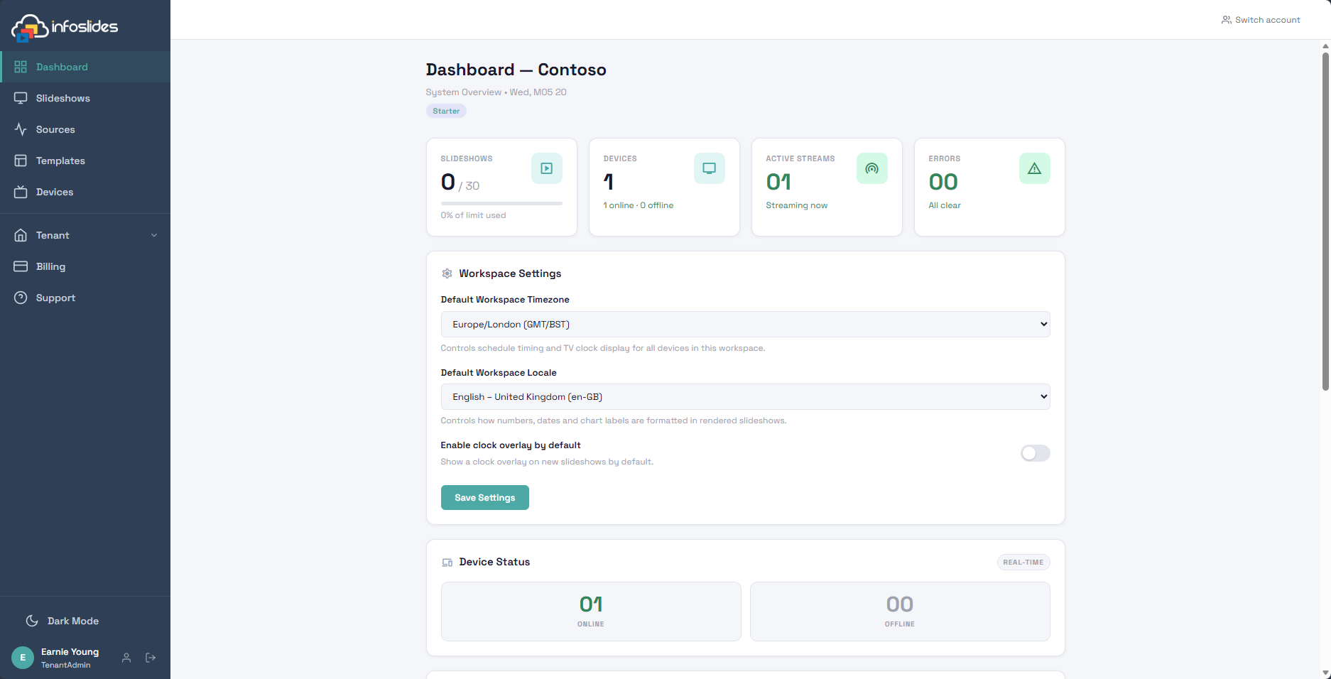 Initial release of InfoSlides gallery image