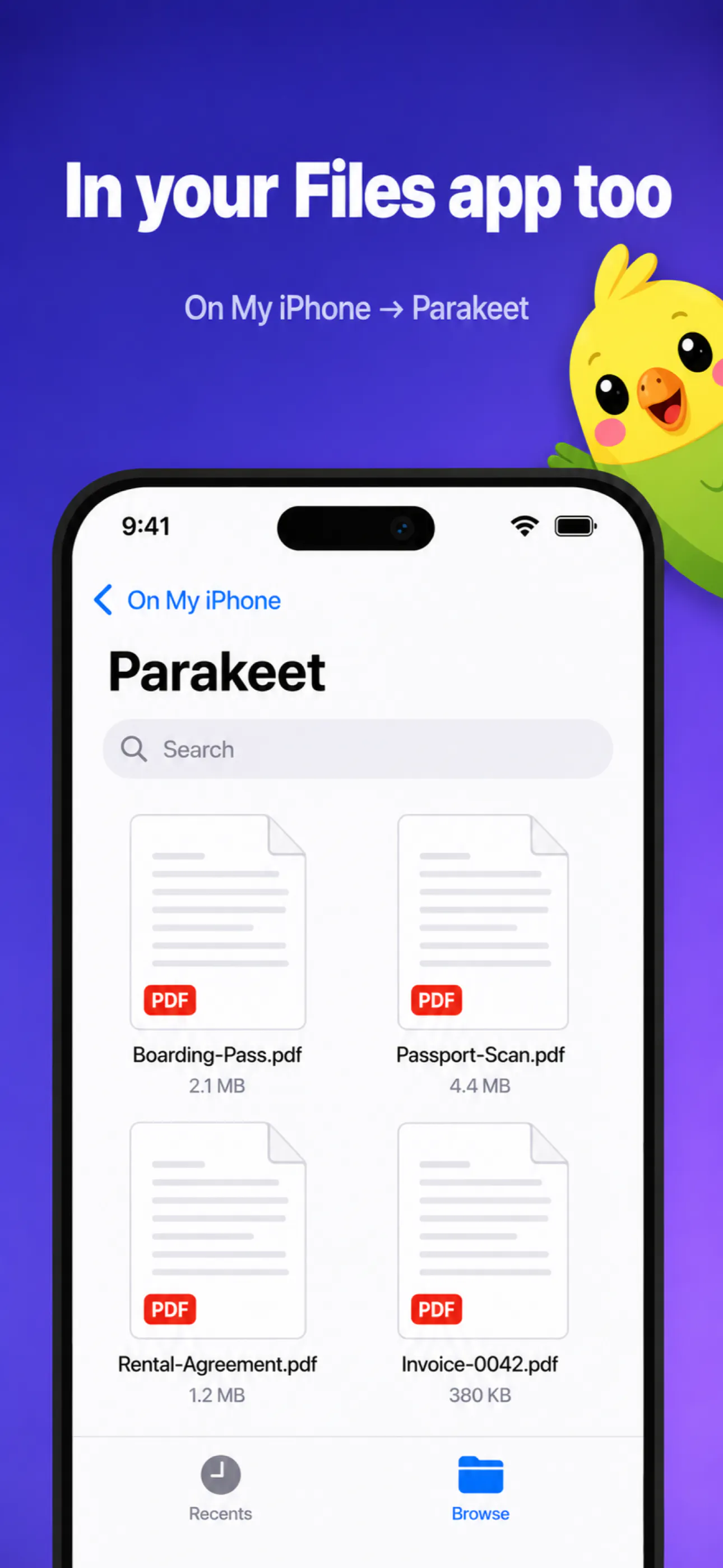 Parakeet: Clipboard & Files gallery image