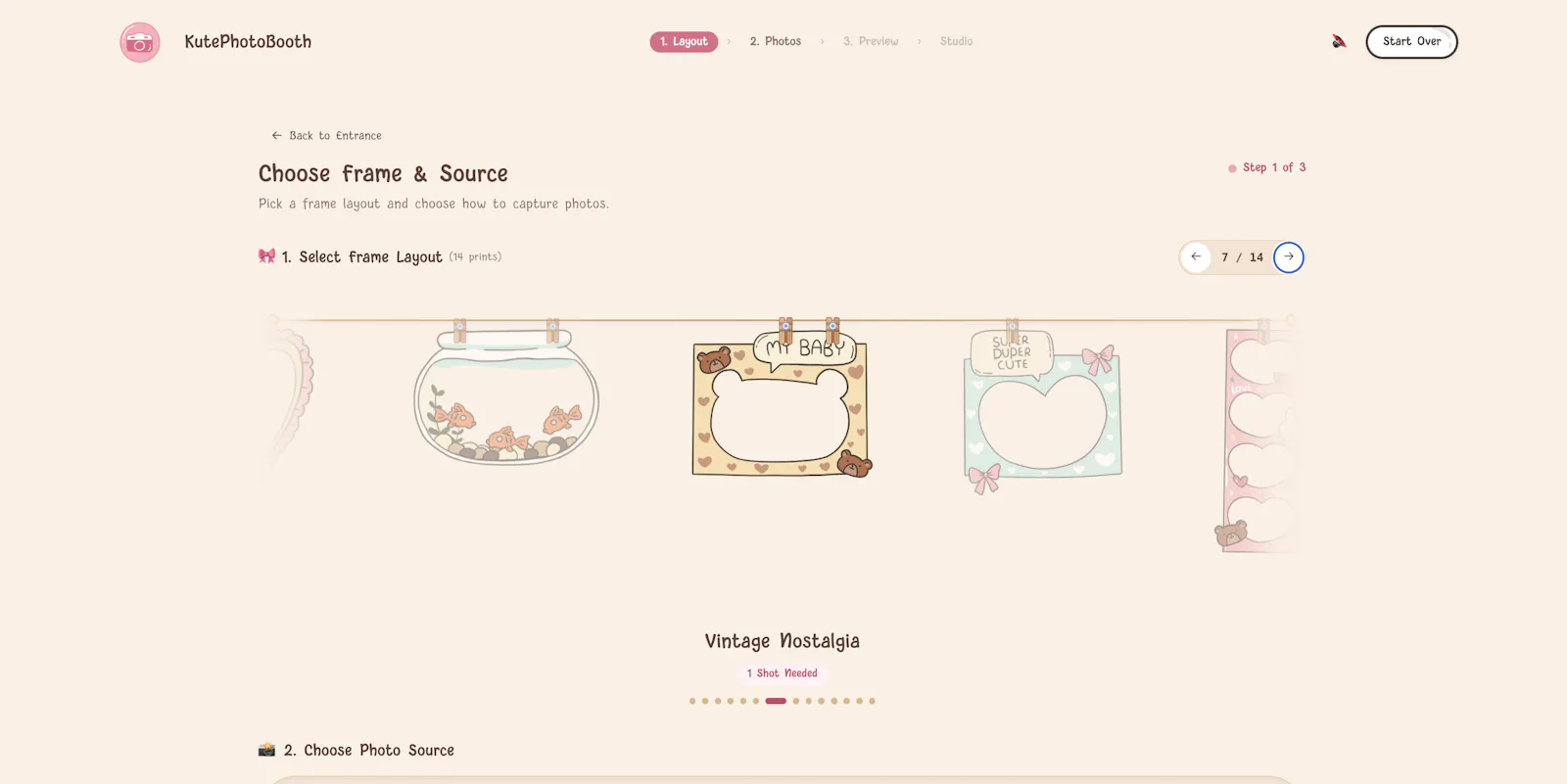 KutePhotoBooth screenshot 3