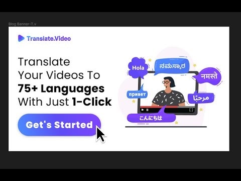 startuptile TranslateVideo 2.0-Translate videos to 75+ languages using AI with just 1-click