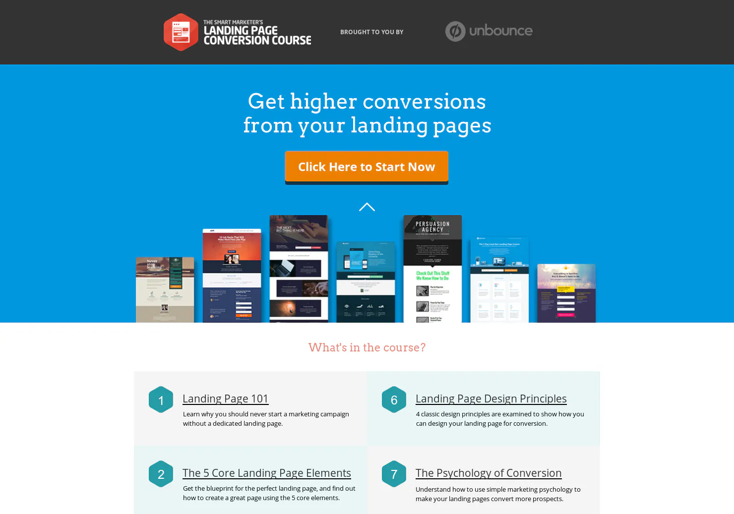Landing Page Course