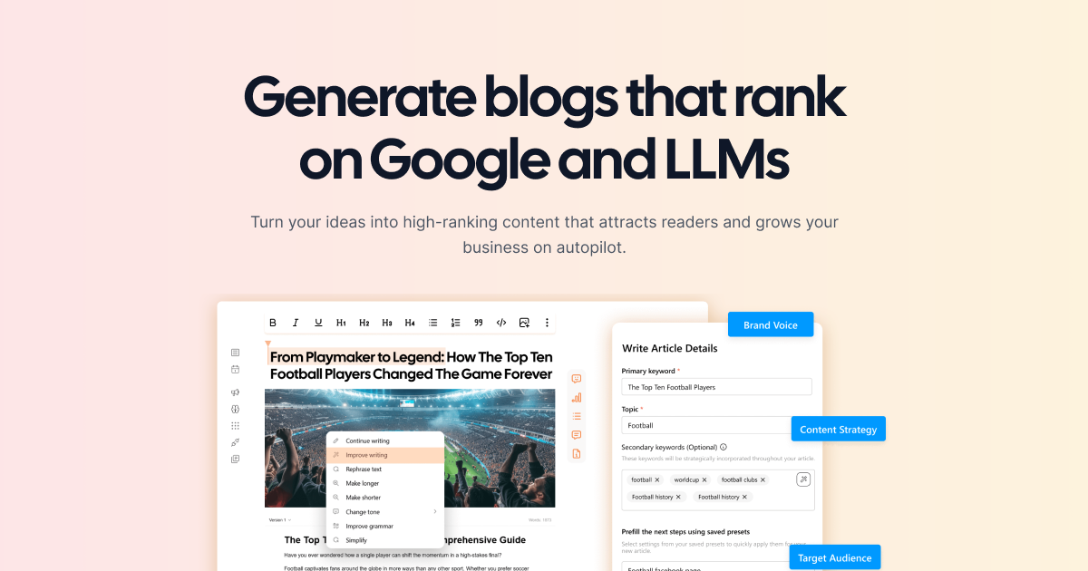 İçerik - Google & LLMS'den daha fazla trafik için blog içeriği medya 2