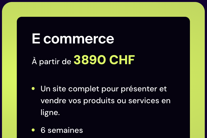 Création de Landing page gallery image