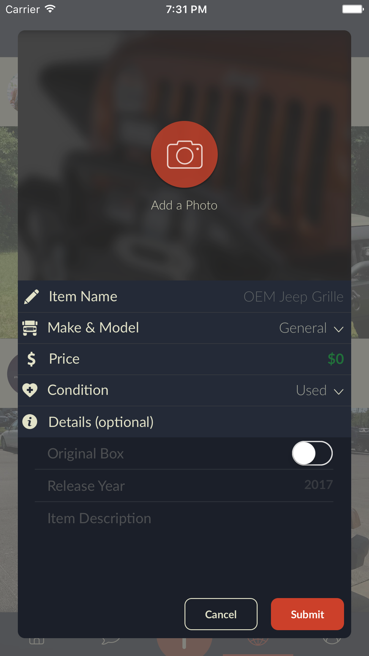 The 👋 - A Jeep Marketplace gallery image