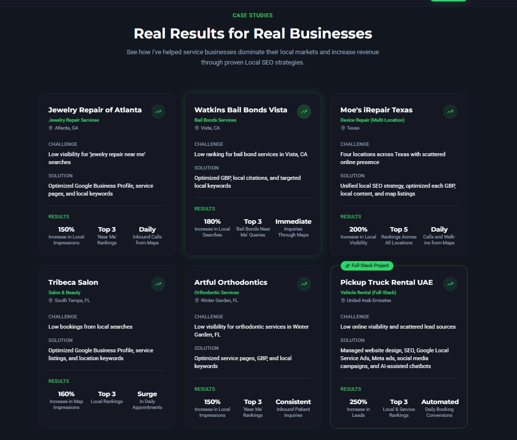 Best Local SEO Services Mexico - Screenshot 2 showing product features and functionality