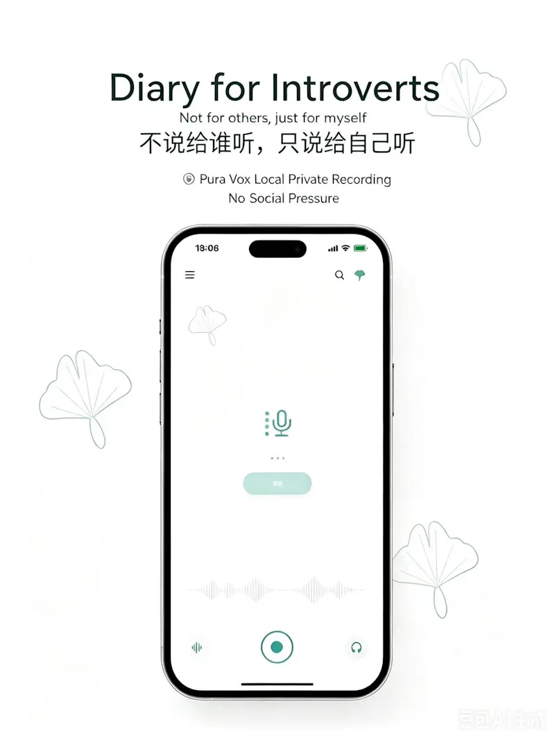 Pura Vox: Private Offline Voice Diary screenshot 3