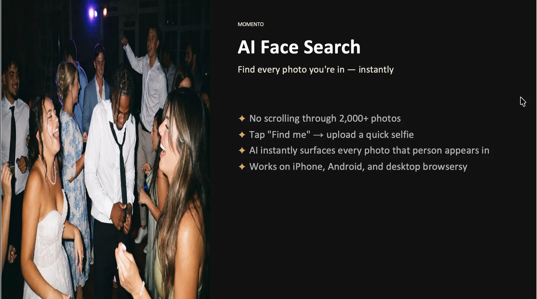Momento: AI Guest Cam Experience Events gallery image