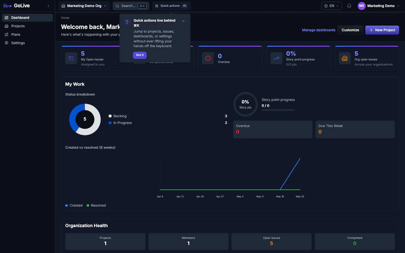GoLive screenshot 4