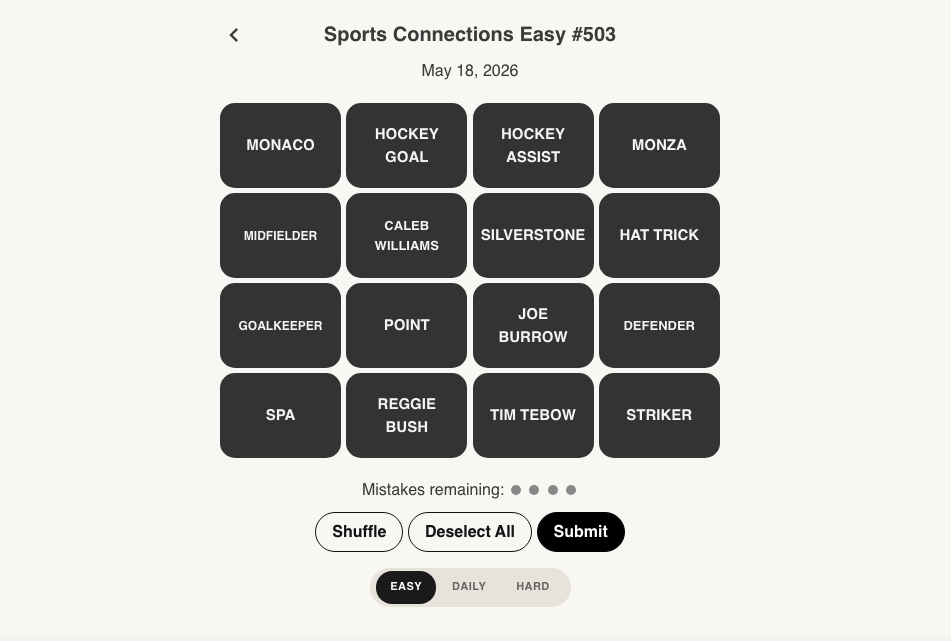 Connections Sports