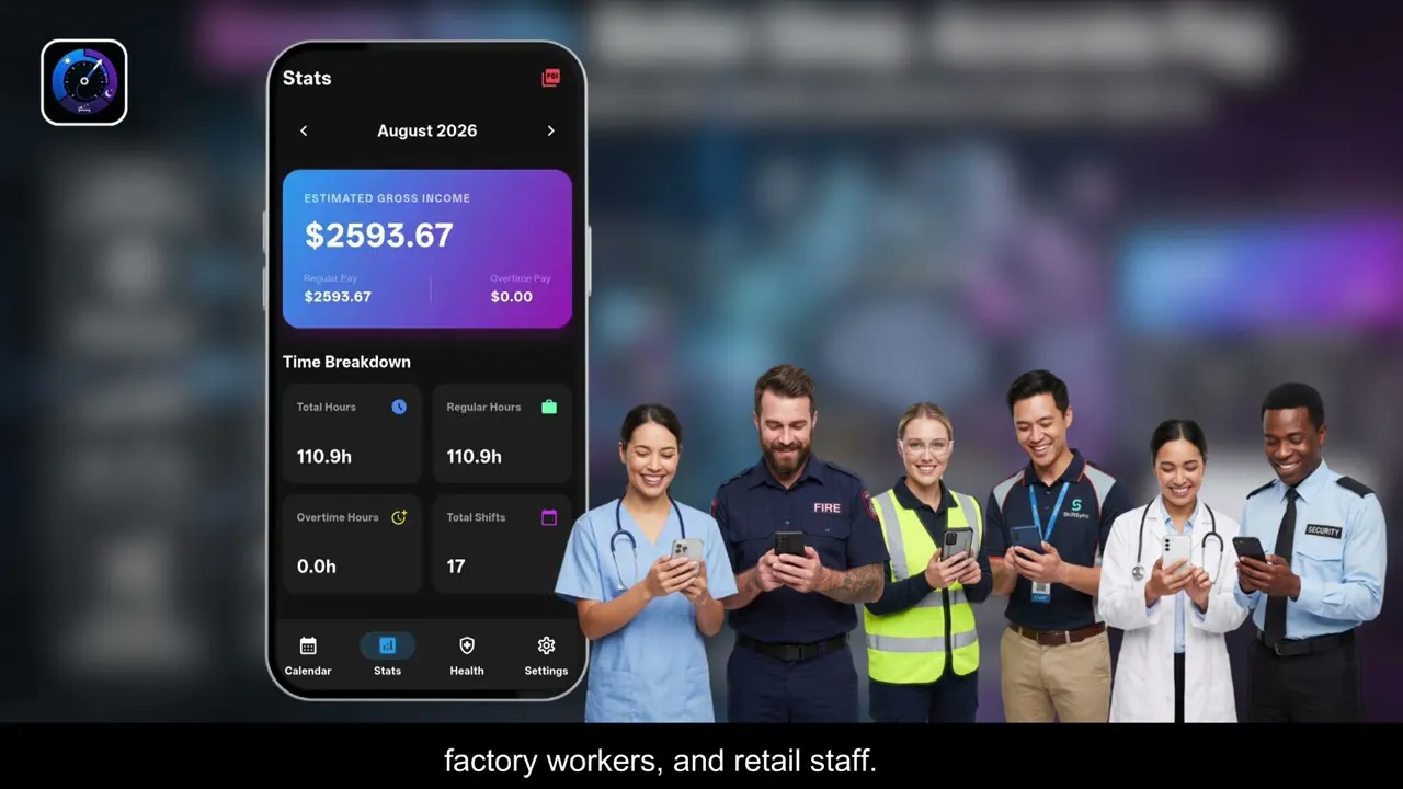 Shift Work Calendar & Roster gallery image