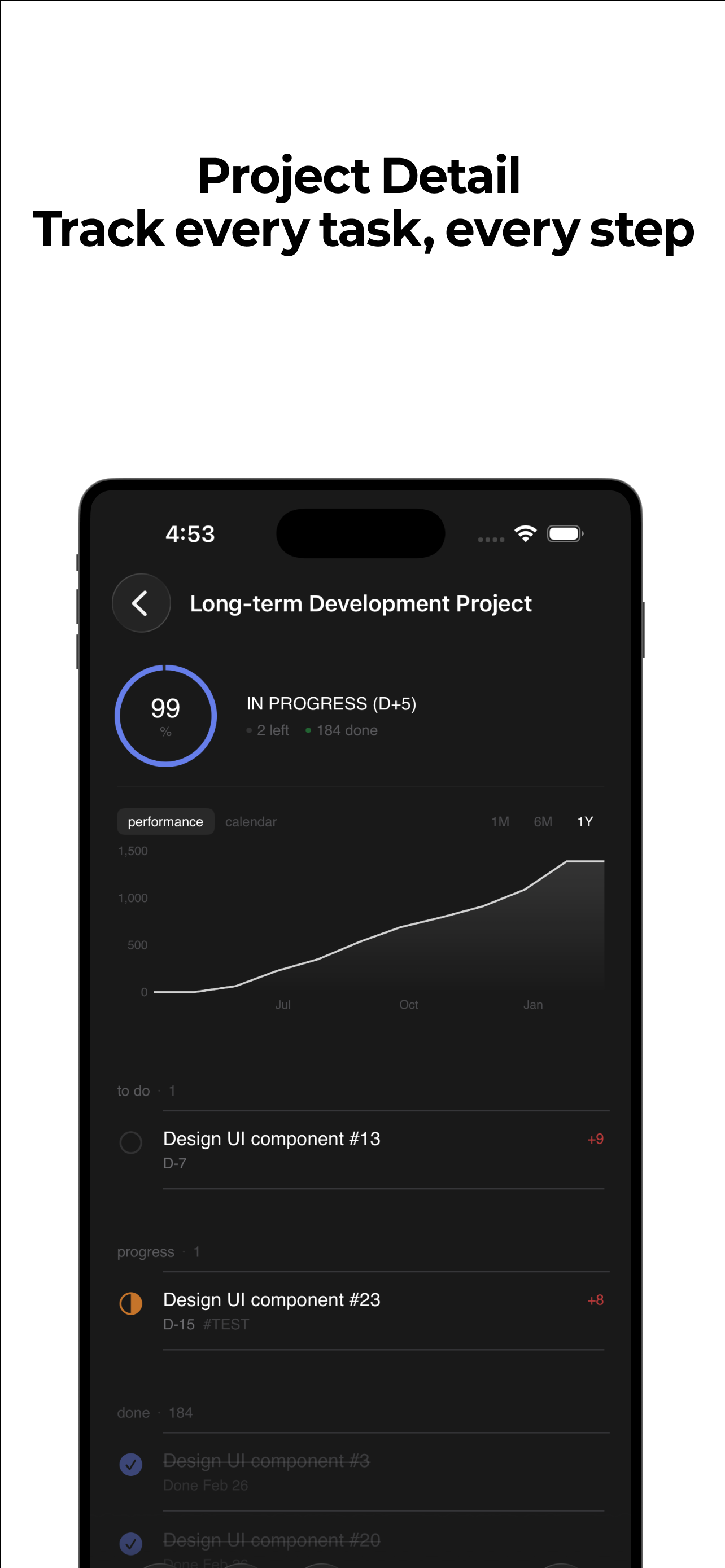 gluon - projdct & todo & calendar manage gallery image