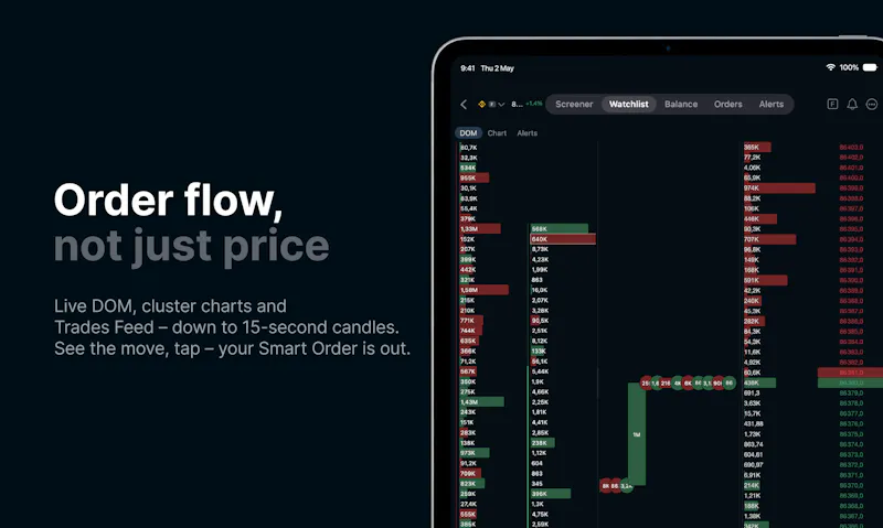 CCXT Terminal for iOS screenshot 3