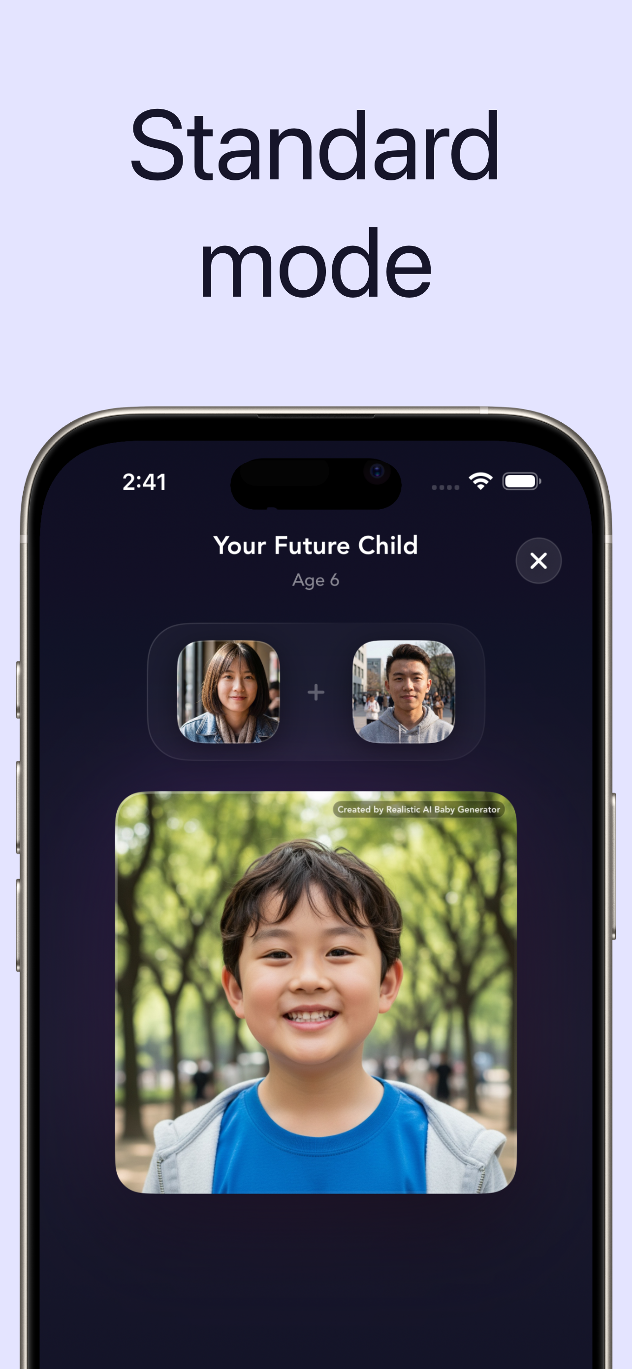 Realistic AI Baby Generator - iOS App gallery image