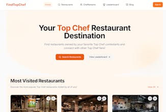Find Top Chef Restaurants Worldwide gallery image