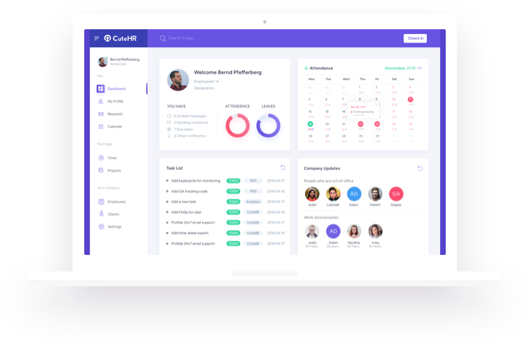 CuteHR gallery image