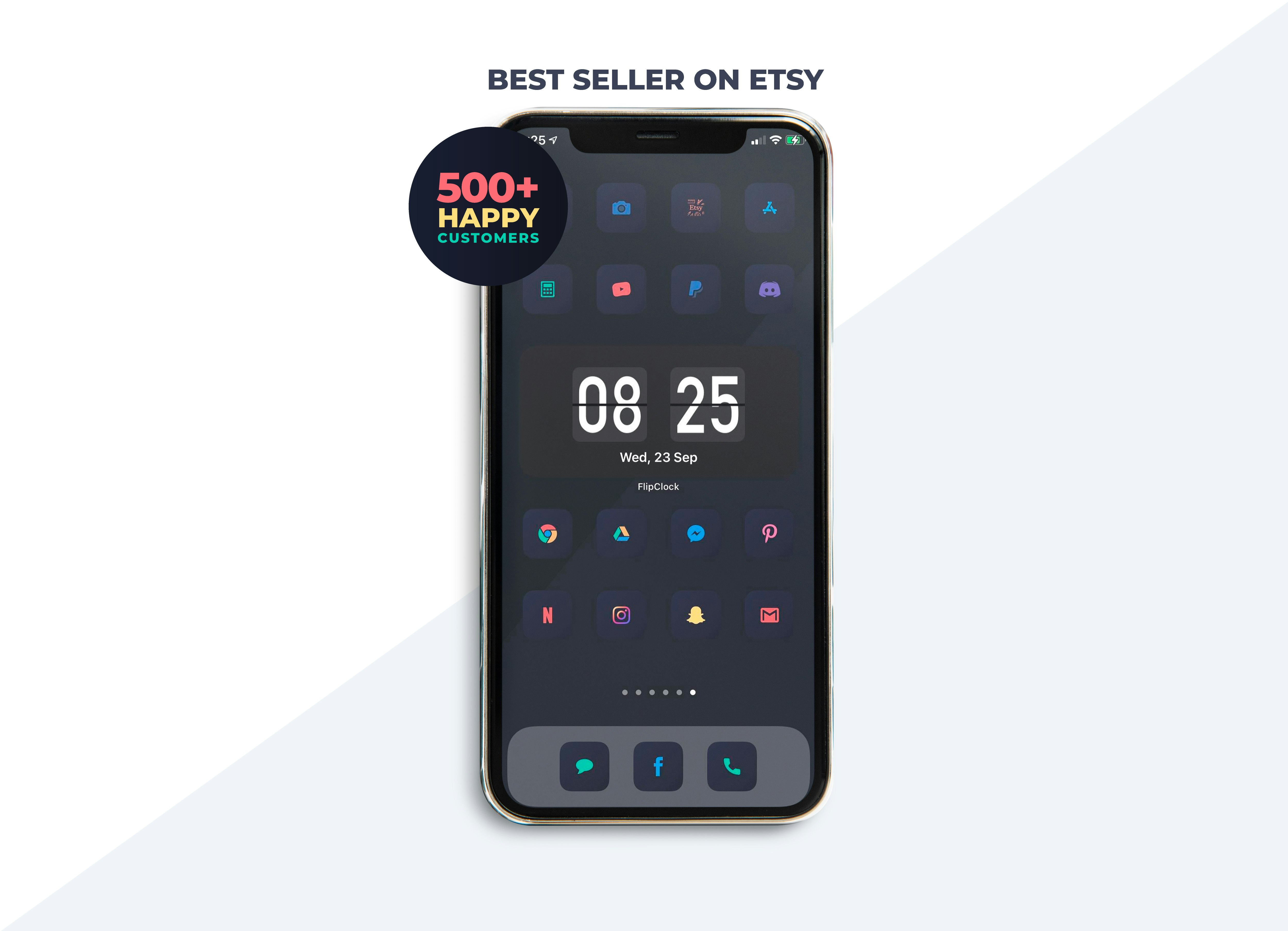 Dark N0ir iOS 14 Icon Pack gallery image