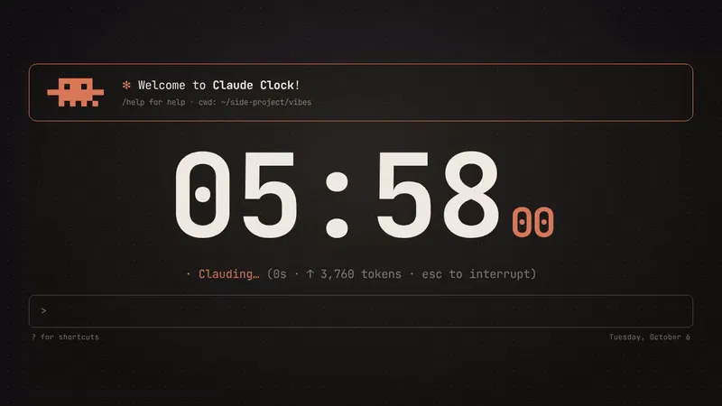 VibeClock Minimalist Flip Clock screenshot 4