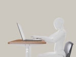 Maidesita - Un escritorio que puede ejercer el cuello, la espalda y la columna vertebral media 5