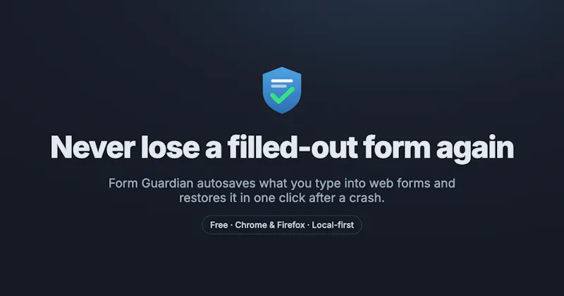 Form Guardian screenshot 2