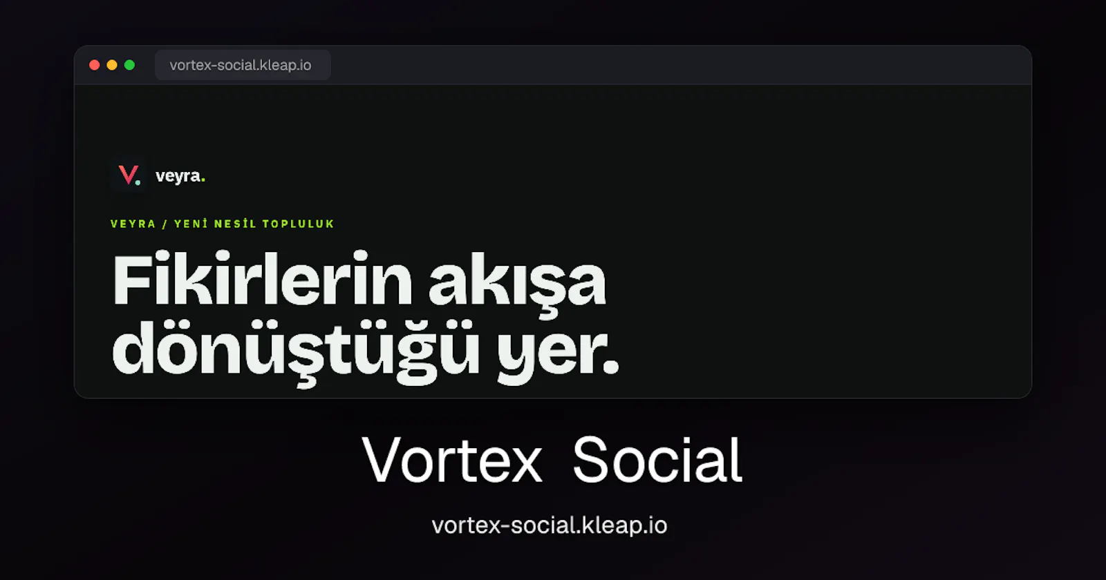 Vortex Social screenshot 1