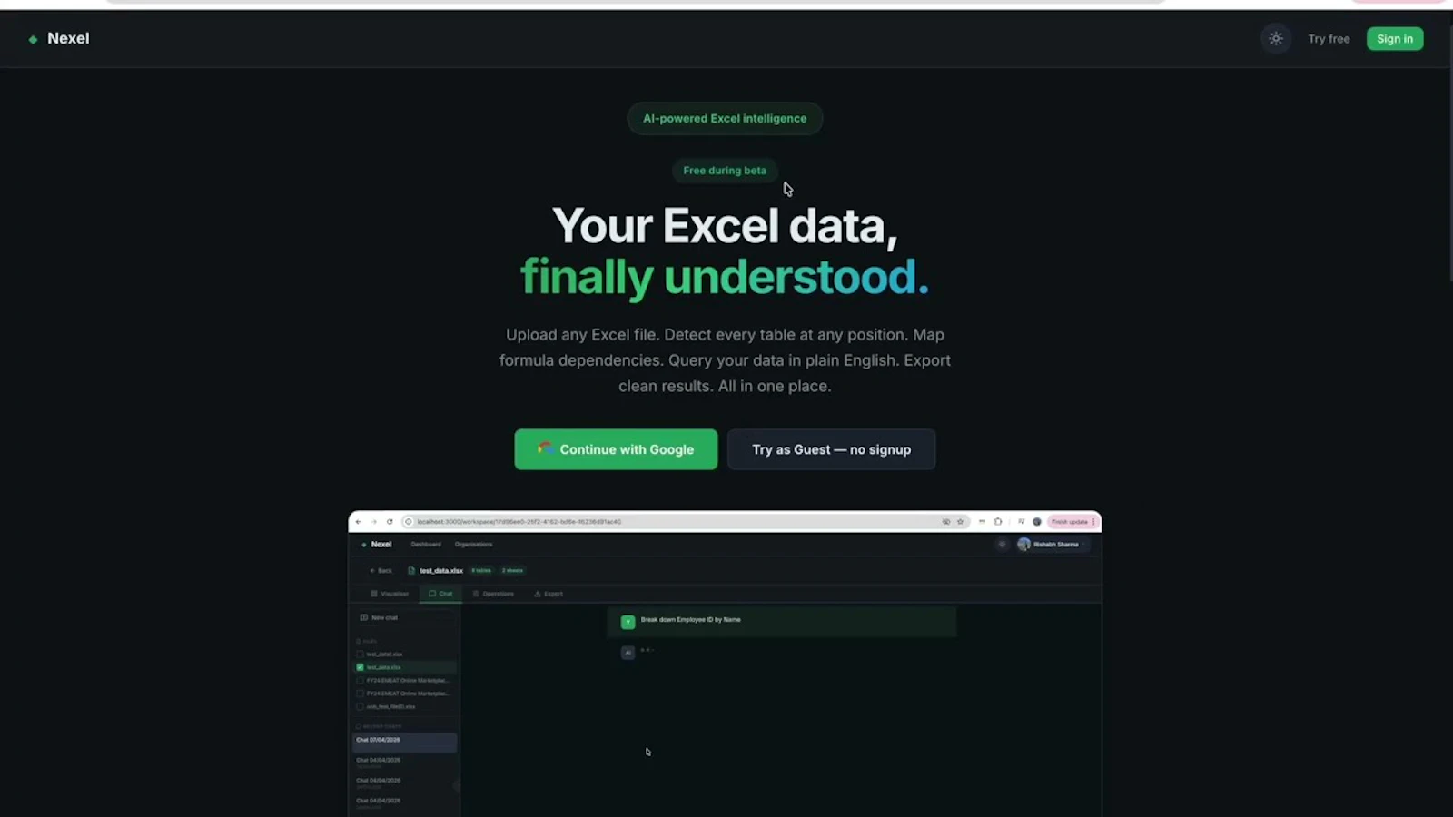 Nexel screenshot 1 (video preview)