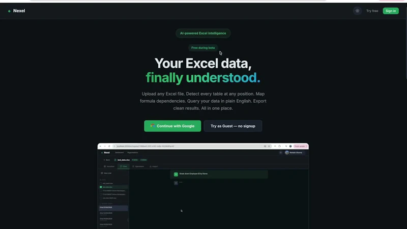 Nexel screenshot 1 (video preview)