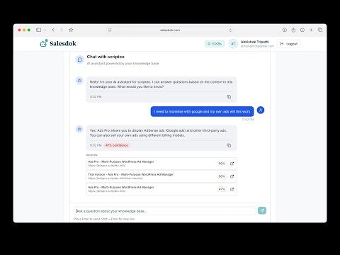 Salesdok - AI-Powered Sales Assistant gallery image