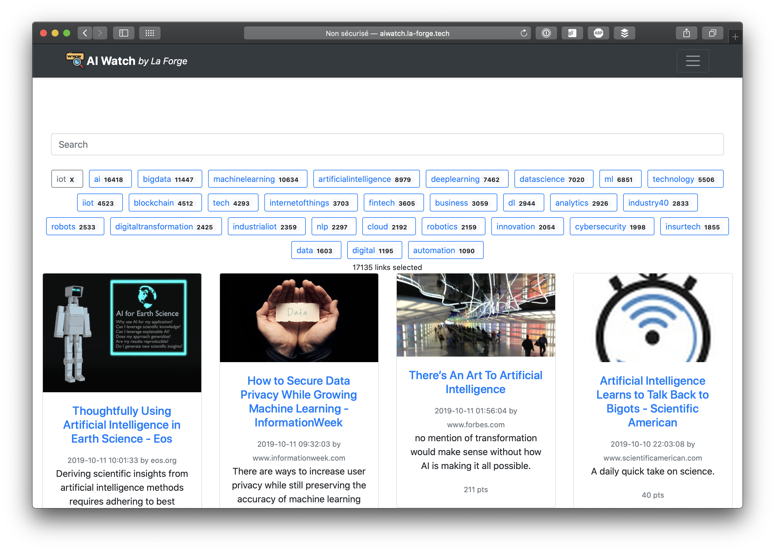 To discover best articles on AI gallery image