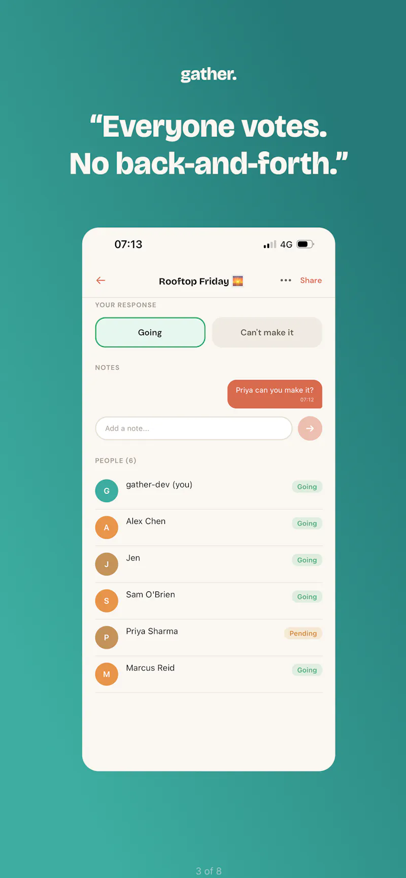 gather. screenshot 3
