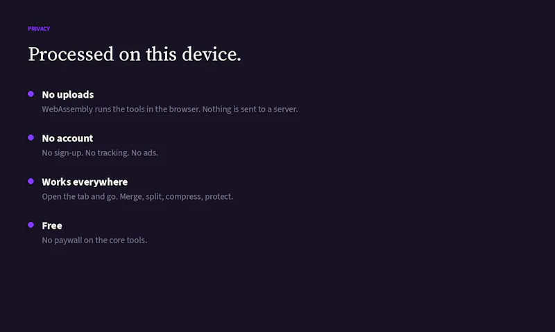 OpenPDF Hub screenshot 1