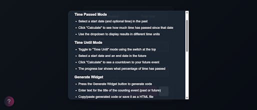 Advanced Time Calculator (with widgets) gallery image