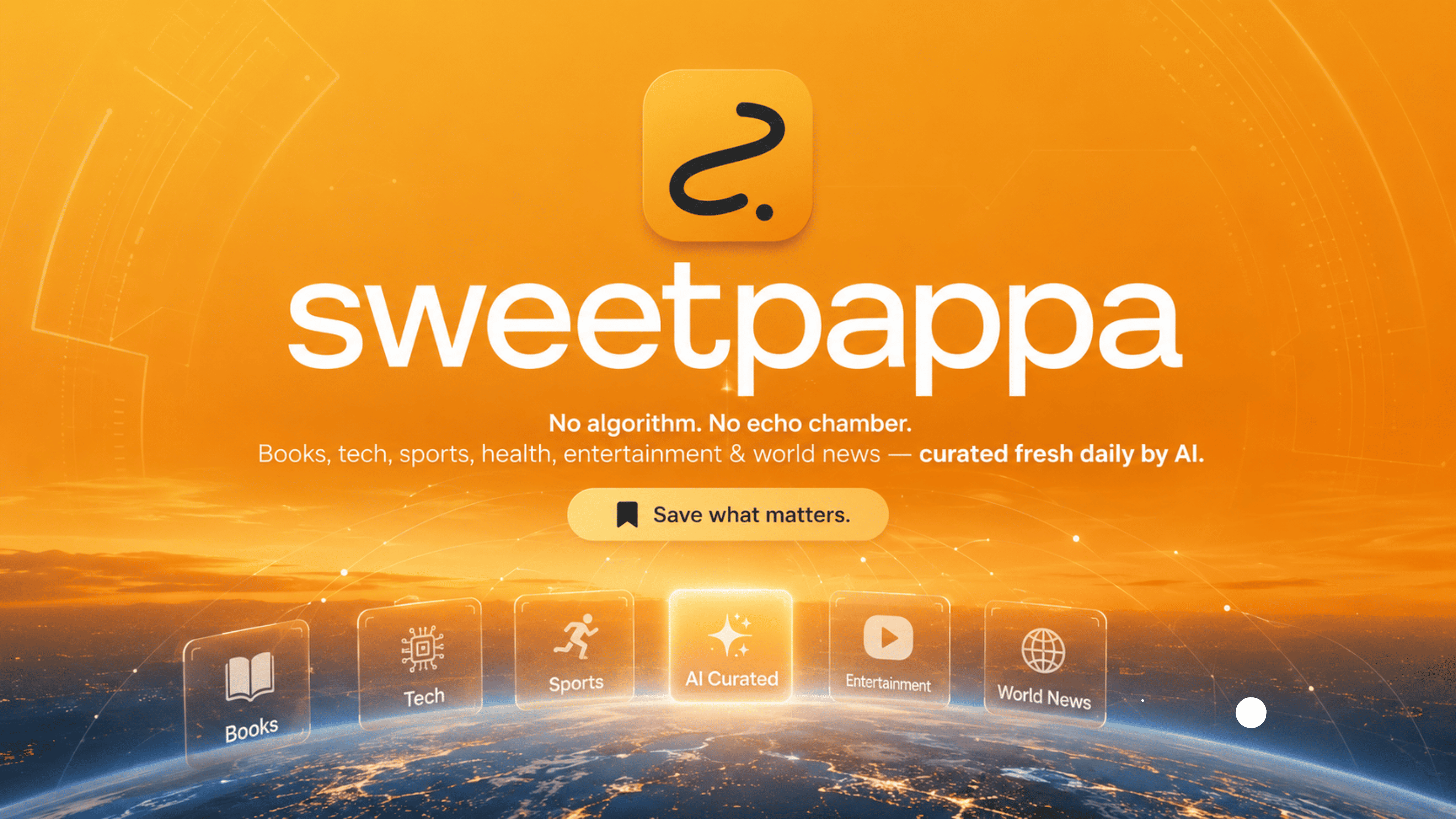 Sweetpappa - AI Curated News Feed gallery image