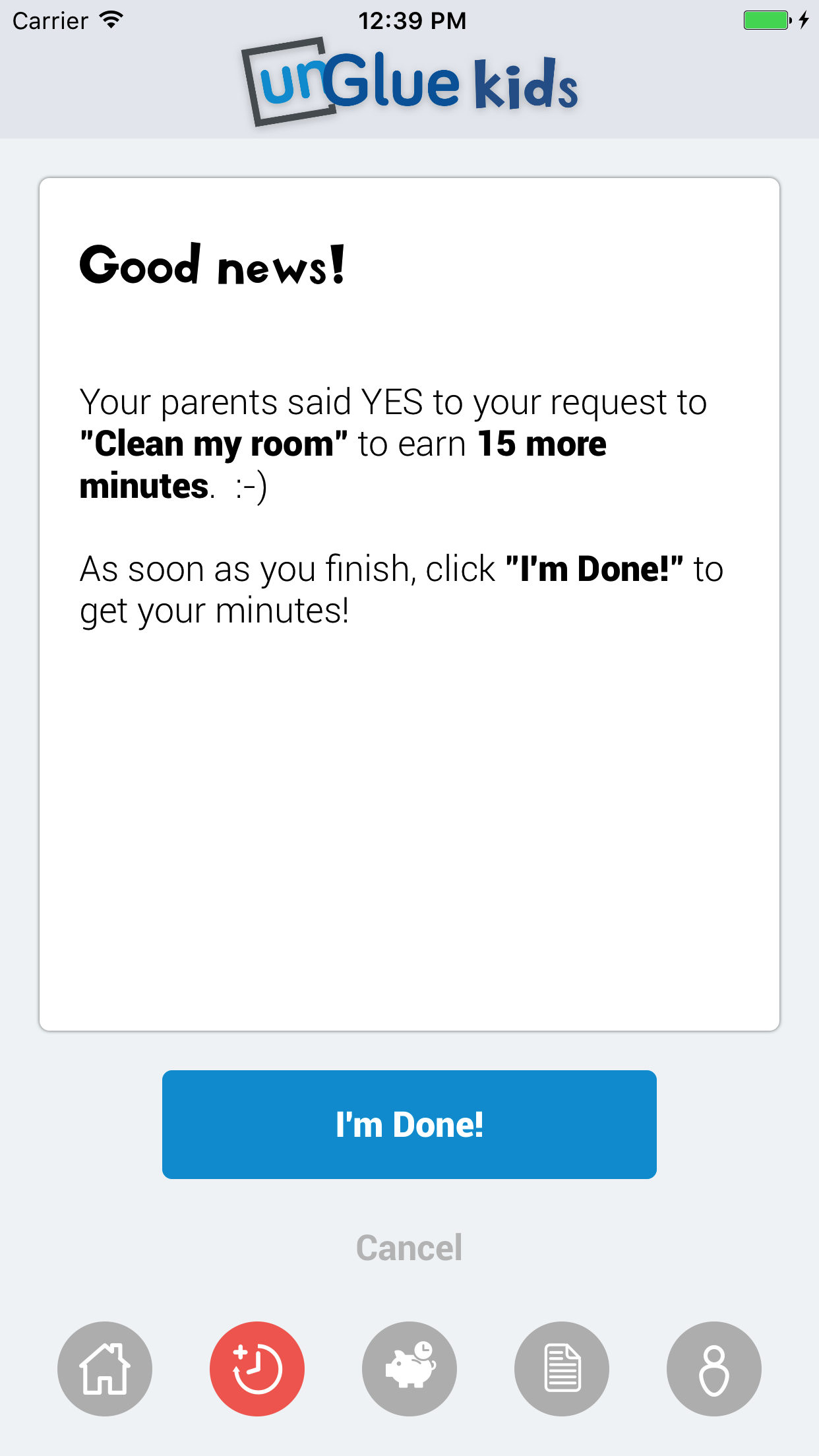 unGlue gallery image