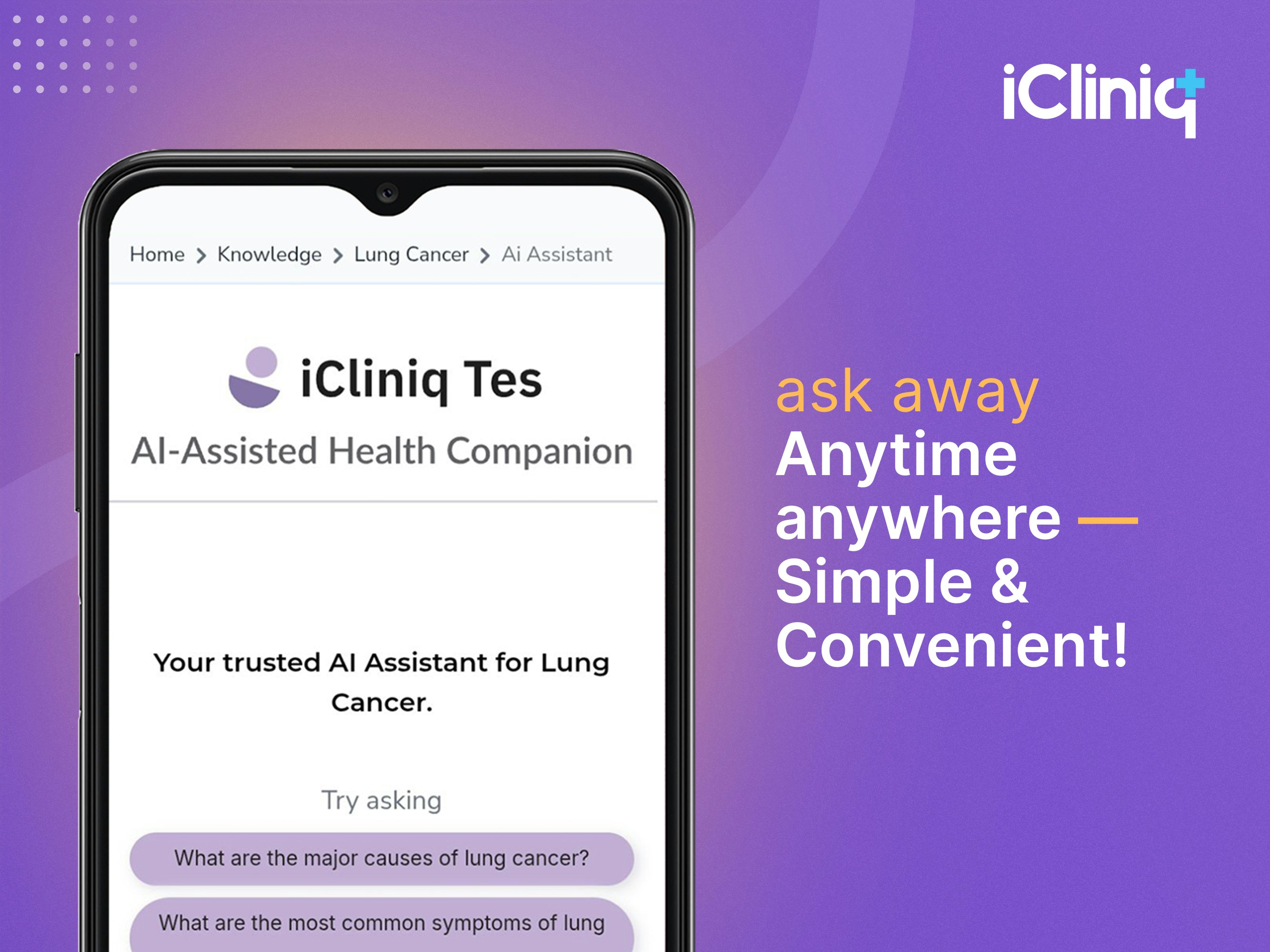 iCliniq Tes AI for Lung Cancer media 2