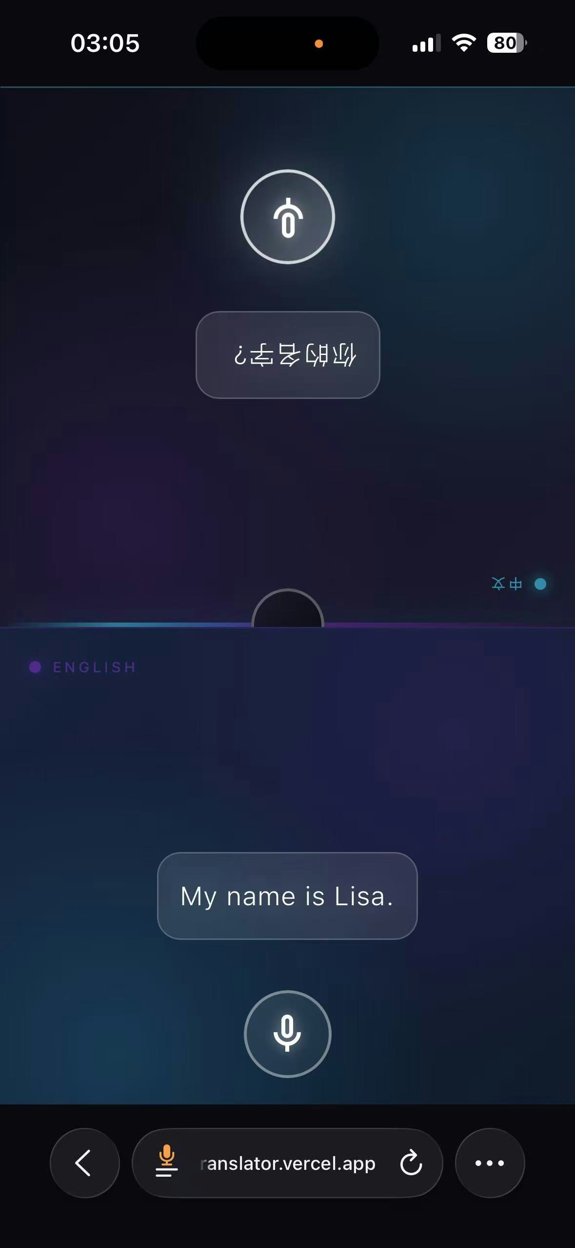 FaceTranslator gallery image