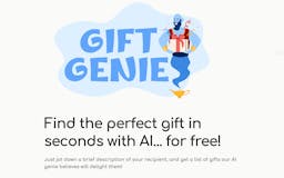 Gift Genie AI media 2