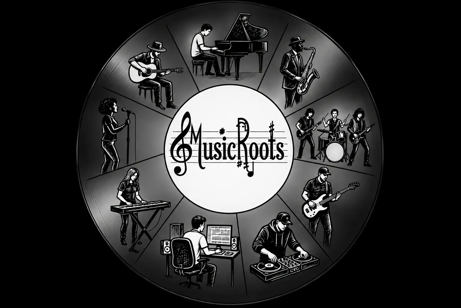 MusicRoots — Musical Influence Map