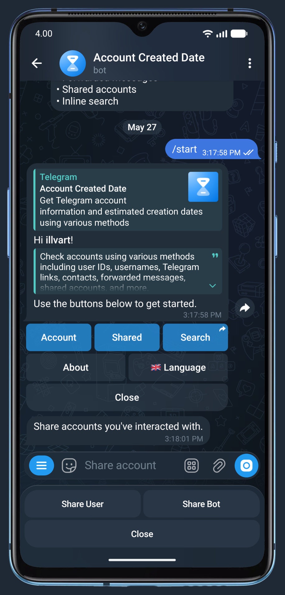 Account Created Date gallery image