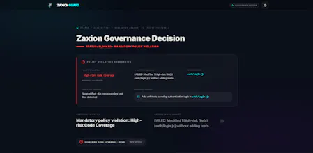 Zaxion gallery image